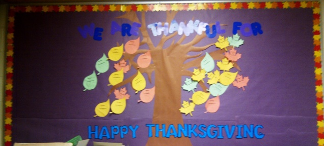 We Are Thankful For
